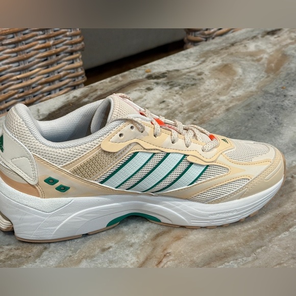 Men’s ADIDAS Spiritian 2000 Wonder White Core Green Sneakers- Size 9 - Picture 6 of 9